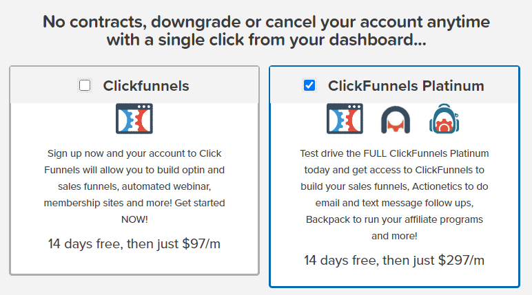 Clickfunnels Pricing
